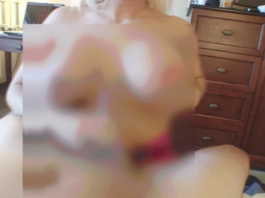 Busty mom's friend could not resist checking out my cock