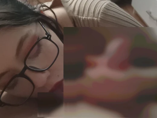 I interrupt his work to give him a passionate blowjob