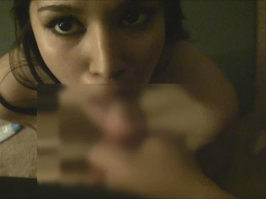 Stroking and sucking on my dick like she was born for it