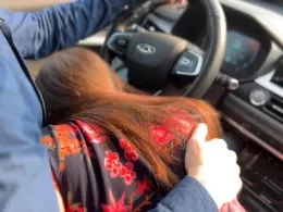 Outdoor threesome sex with hot Ukrainian girl