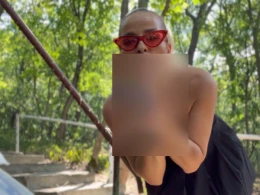 Blonde Fucks Her Wet Pussy With A Dildo!