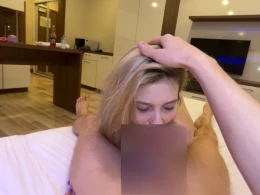 Sandra 22yo girl giving perfect blowjob