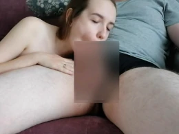 Unstoppable Brunette Keeps Wrapping Her Lips Around My Dick 👅🔥