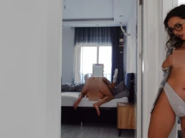 My stepfather fucking my mom and I was horny