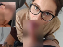 Can you believe my entire dick fits in her throat?