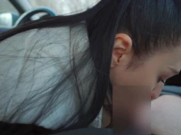 Her specialty is sucking a dick in the car