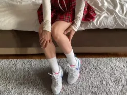 Girl with nice ass gets fucked from behind