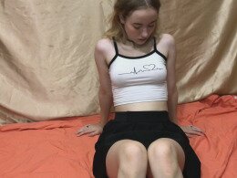 College girl masturbating on camera for the first time