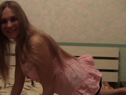 Wife surprised me with a hot strip show before we fucked