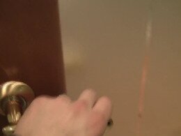 Surprising my man with a blowjob and a quick fuck