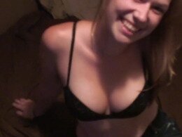 I flick my slit while caressing my fake tits for my man