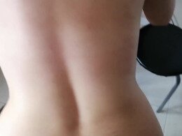 Pulling her hair while I pound her pussy doggy style