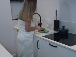 Doggy style in the kitchen is my favorite leisure activity