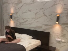 Big black cock penetrates a pretty wet love hole