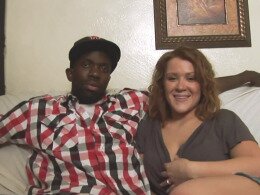 Moist pussy gets completely devastated by a big black cock