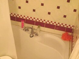 Showering while being filmed is my favorite activity after work