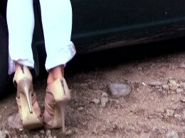 Giving footjobs is my girlfriend's favorite way to seduce me