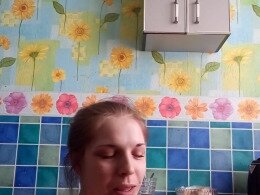 Horny amateur wife blowing a cock