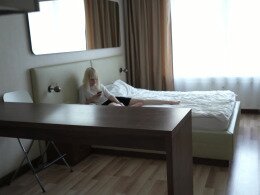 Fucking new girlfriend while parents are in the kitchen