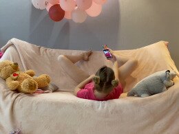 No better way to celebrate my birthday than masturbating on the couch