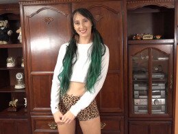 Tattooed chick gets down on her knees to suck a dick