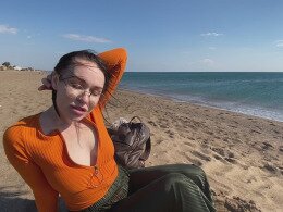 I love looking at hte sea while getting my dick sucked