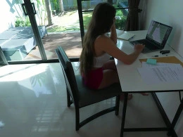 Sexy Amateur Keeps Checking Her Phone While Fucking