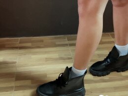 Boyfriend's Submission to My New Boots