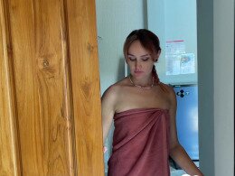 Small tits girl gets bound and gagged by a thief