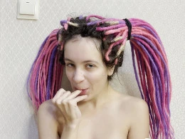 Step Sister Couldn’t Resist My Big Dick Stretching Her Hairy Pussy 🍑🍆