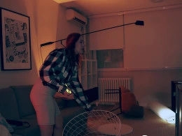 Burglar Breaks In, I Catch Him, and Let Him Fuck Me Hard