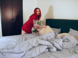 Morning Routine Ruined by Hard Sex on Unmade Sheets 😍😇