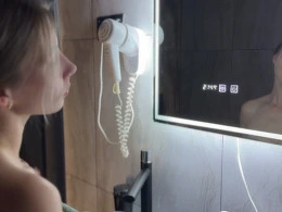 Big Tit Blonde Masturbates Wildly in Shower While Camera Captures Her Wet Orgasm