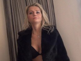 Blonde In Heels Gets Wild Fingering Her Cunt