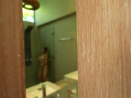 Brunette Gets Fucked Hard In Shower And On Bed