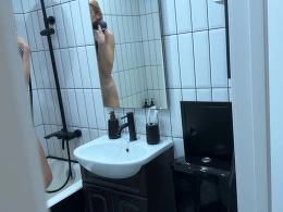 Bathroom Blowjob For Step Daddy Already In The Morning
