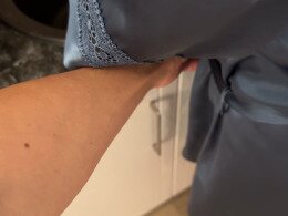 Mature Woman Gives POV Blowjob In The Kitchen
