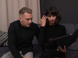 Short Hair Brunette Got Pounded Hard After Making Out