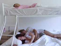Roommate Brought A Guy To Sleep Over And It Turned Into A Threesome
