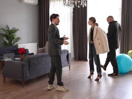 Hot buyer wanted to see the house, ended up taking realtor’s big dick deep inside