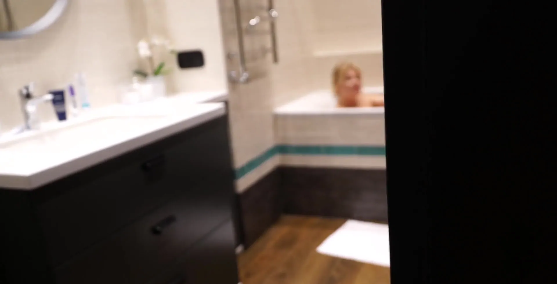 Raging Boner Gets Taken Care Of By An Alluring Chick
