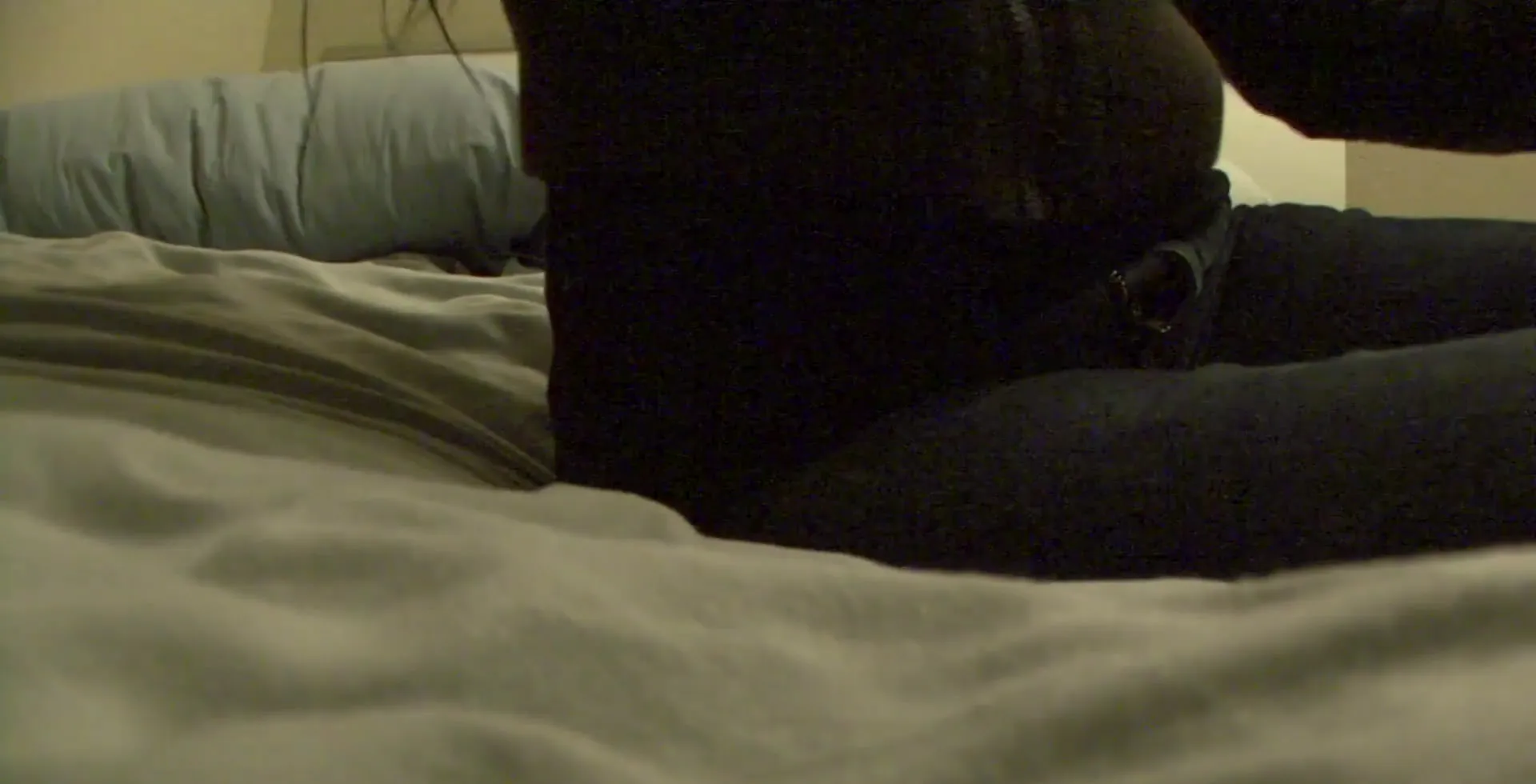 My Long Rod Explores Both Her Vagina And Her Mouth