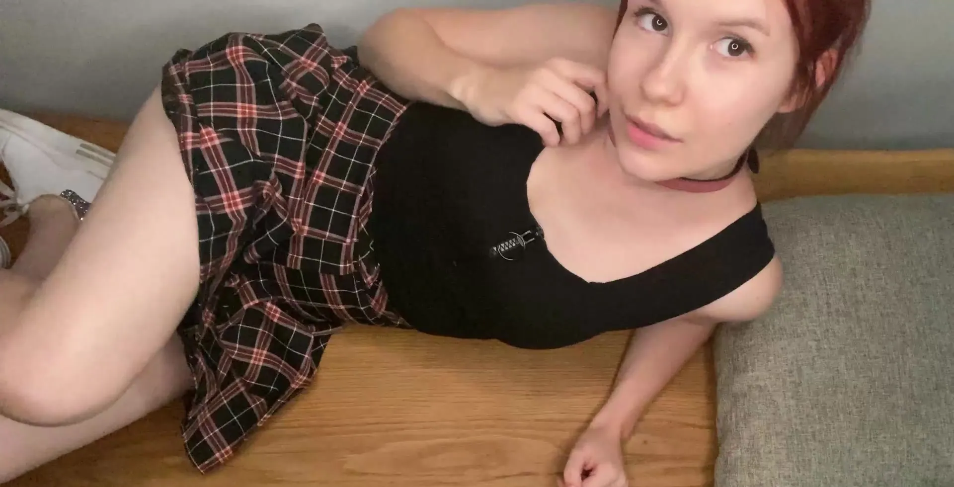 Playing With My Pussy Helps Me Relax After Intense Classes!