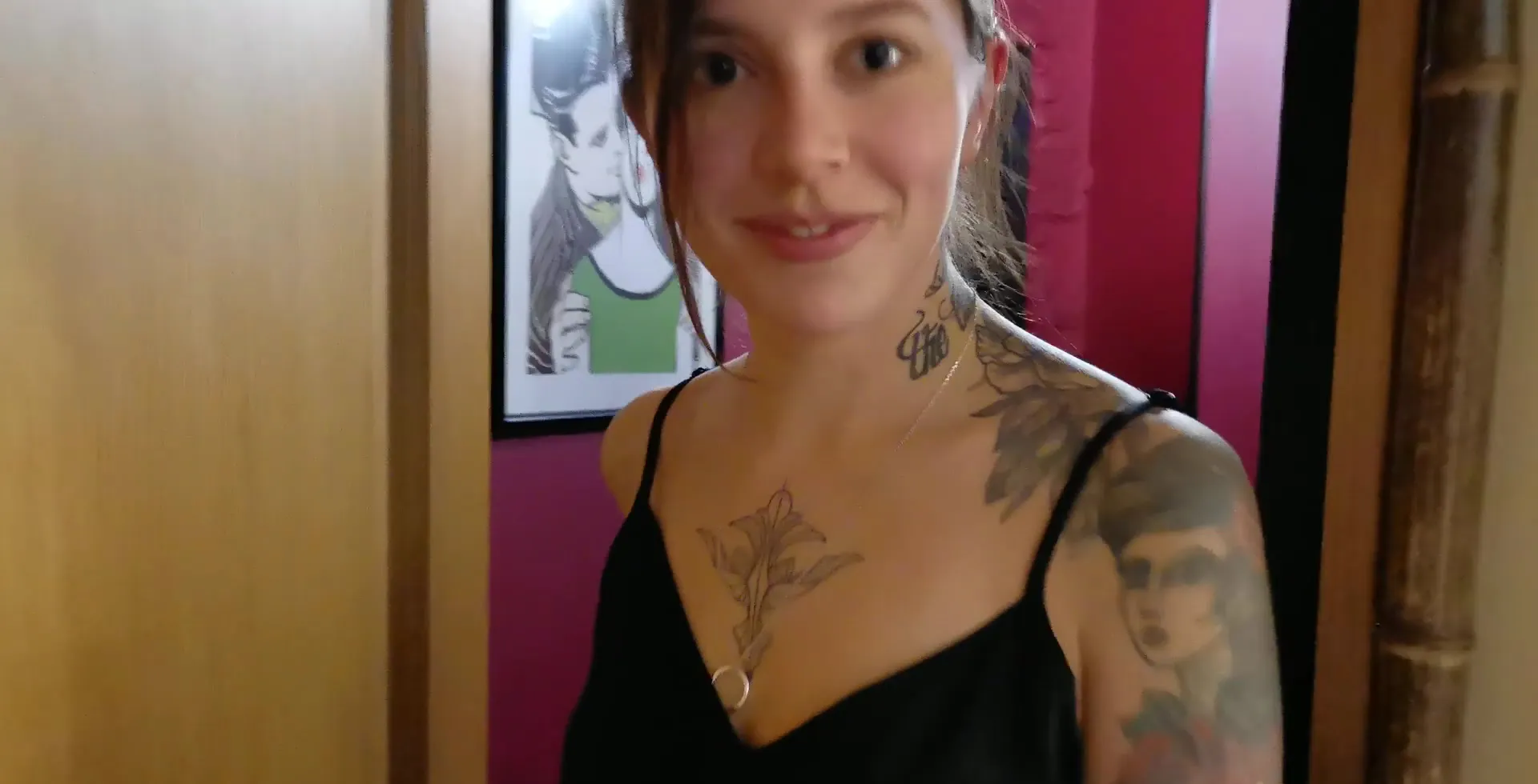 Tattooed Couple Having Anal Fuck Session