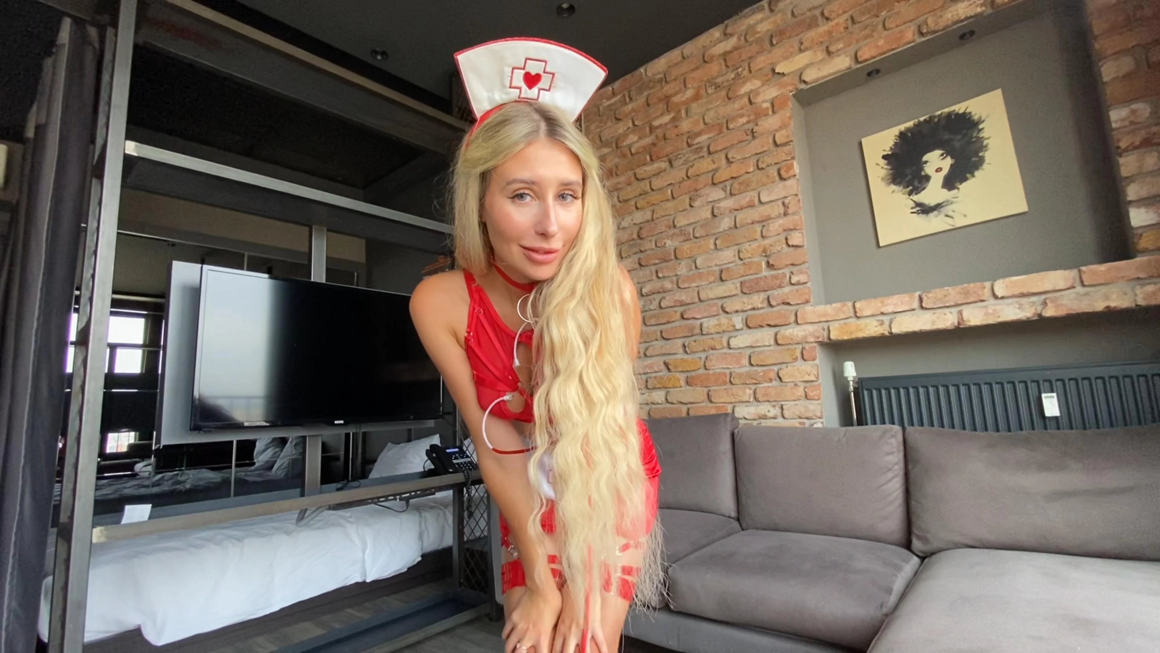 She Dressed Up As A Nurse And I Let Her Pleasure Me