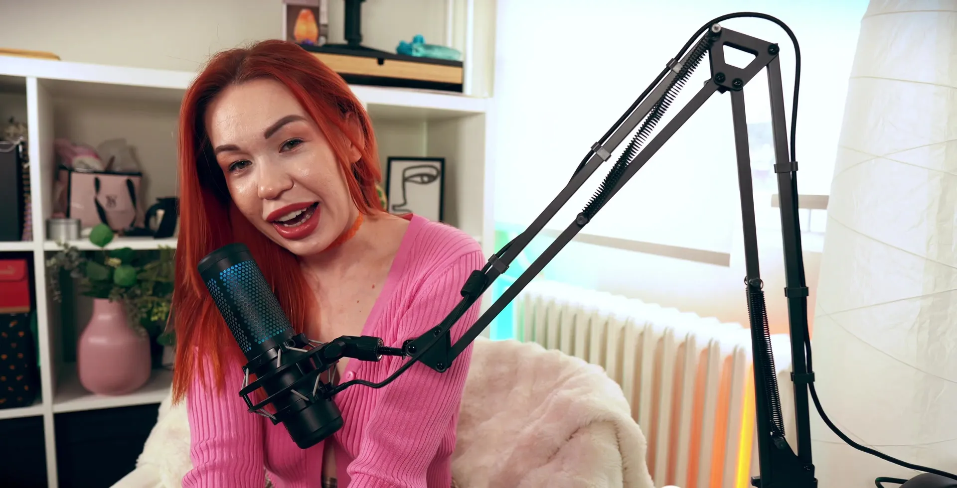 Female Podcaster Gets Horny On Live Stream And I Fuck Her On Mic
