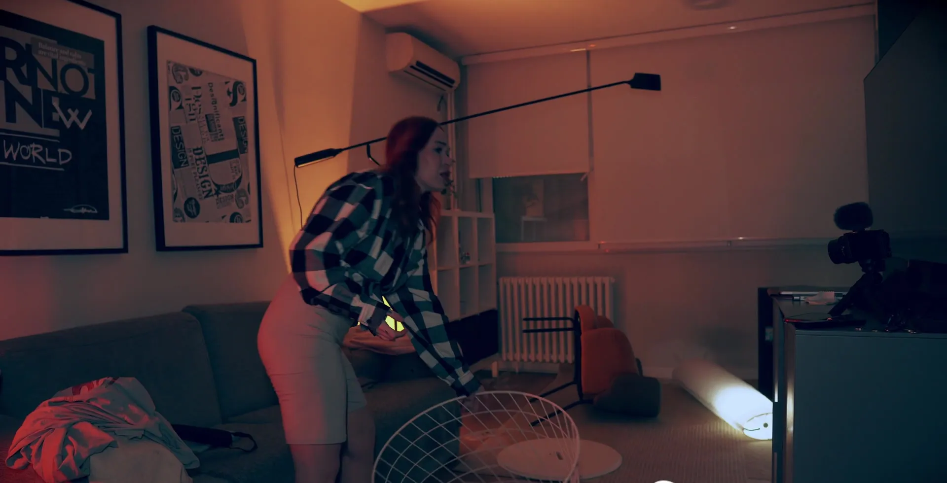 Burglar Breaks In, I Catch Him, And Let Him Fuck Me Hard